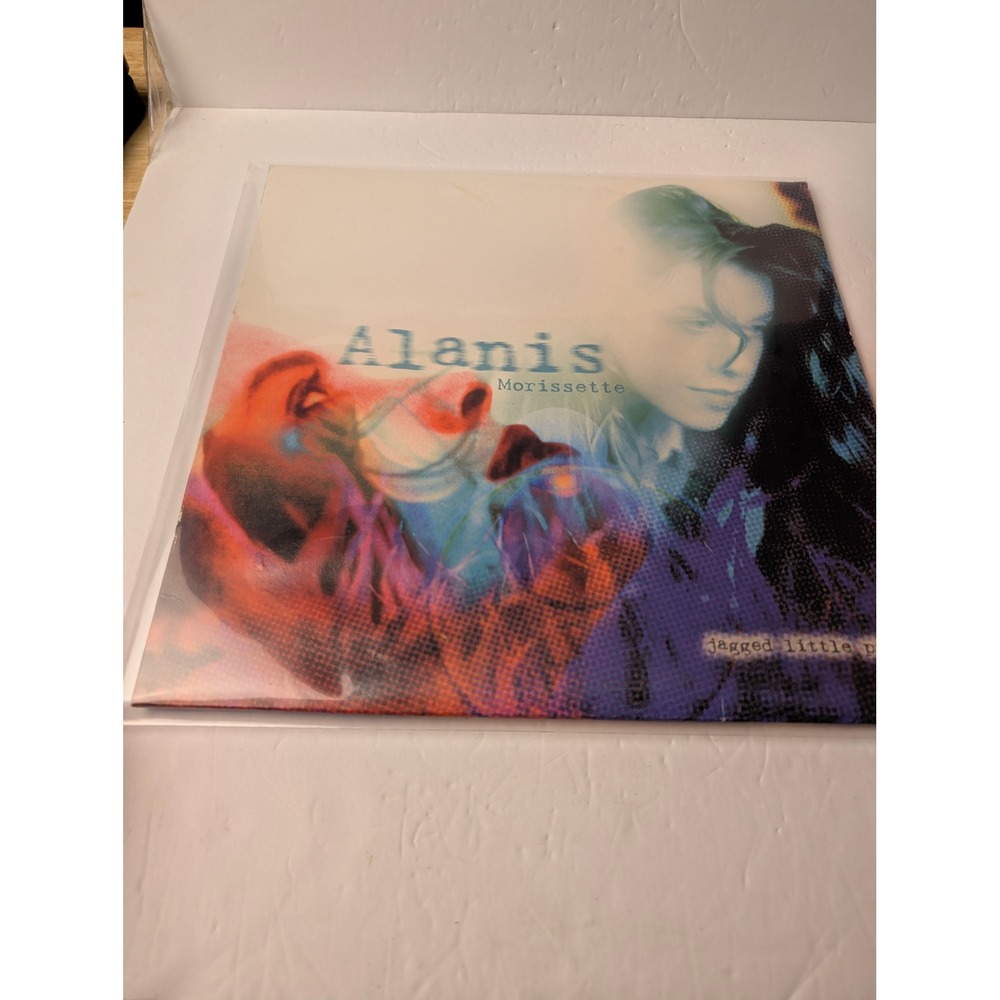 Alanis Morissette Jagged Little Pill Clear Vinyl LP Record 90s Alternative Rock